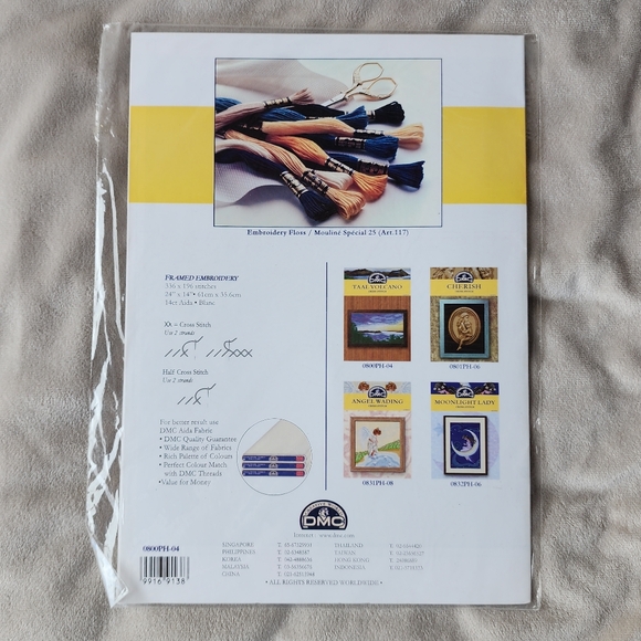 CROSS-STITCH Taal Volcano (Philippines) - Picture 2 of 5